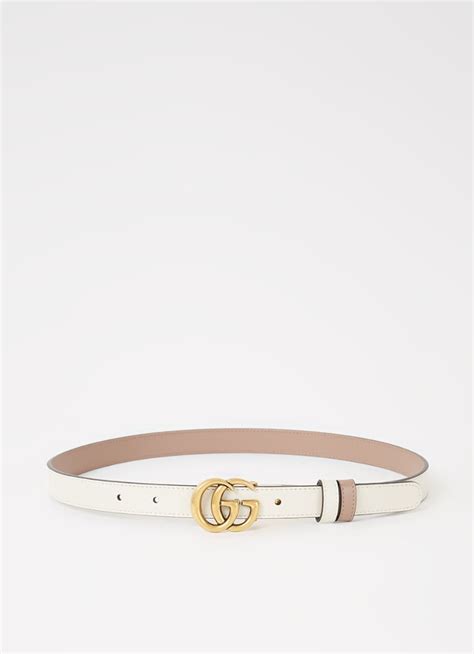 gucci riem wit dames|riemen van Gucci.